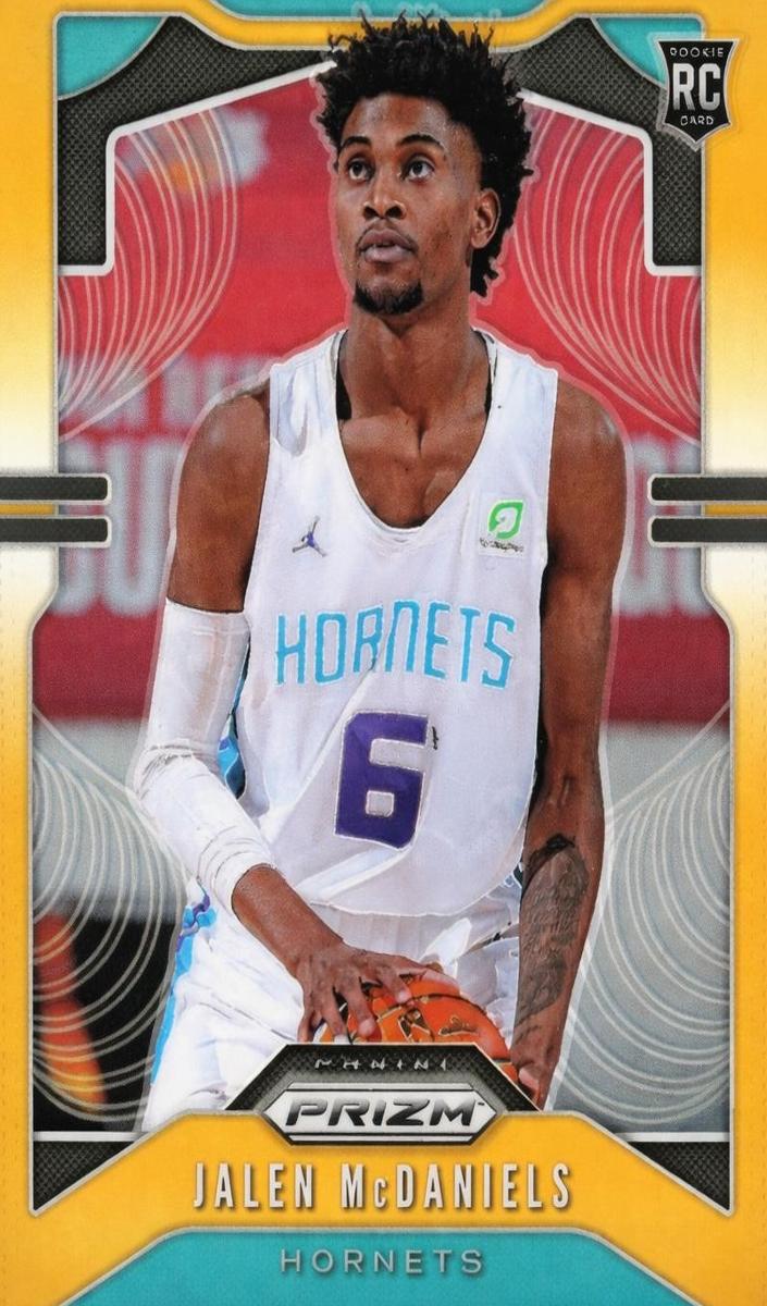 2019 Panini Prizm Basketball Orange Jalen McDaniels #297 BGS 9.5