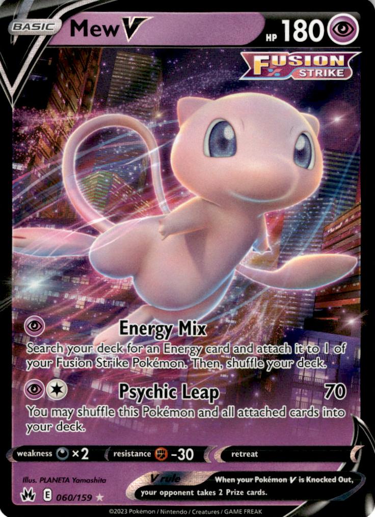 2023 Pokemon Crown Zenith Mew #60