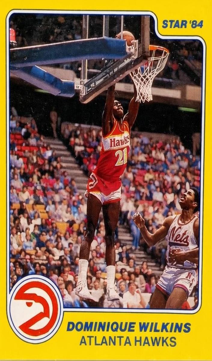 1983 Star Basketball Dominique Wilkins #8 BGS 8.5