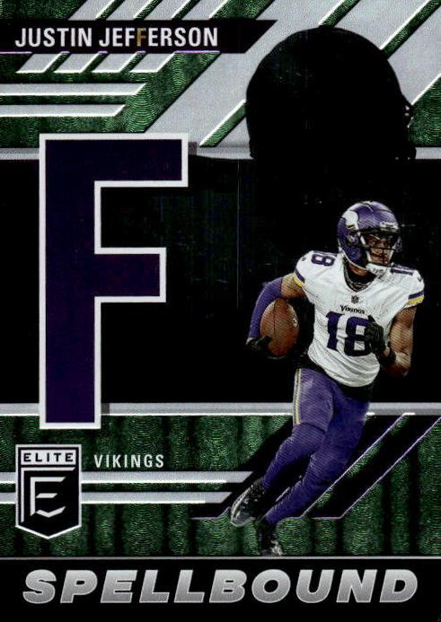 2023 Donruss Elite Football Green Justin Jefferson #SB-JJ4