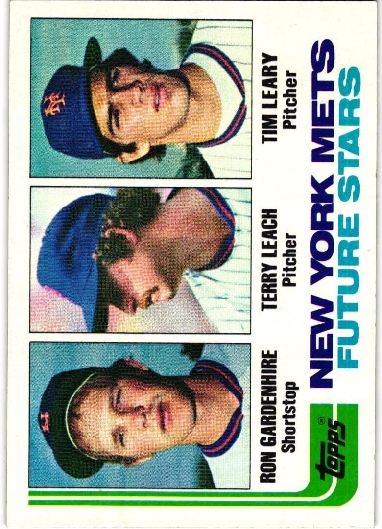 1982 Topps Baseball Terry Leach #623 PSA 9