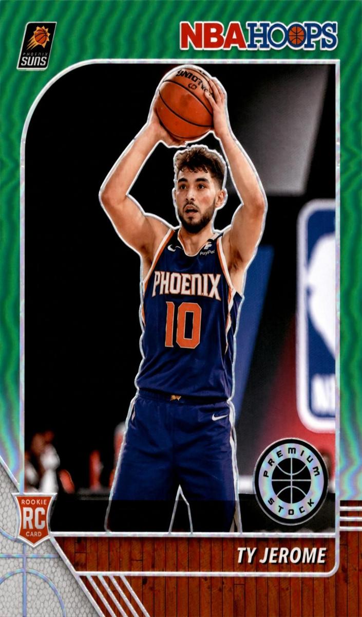 2019 Panini Hoops Premium Stock Basketball Ty Jerome #219 PSA 9