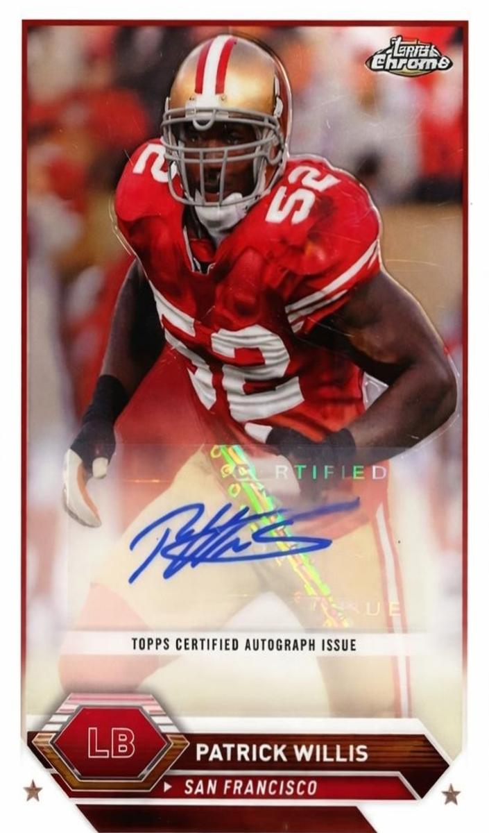 2023 Topps Composite Football Patrick Willis #TCA-PW PSA 9