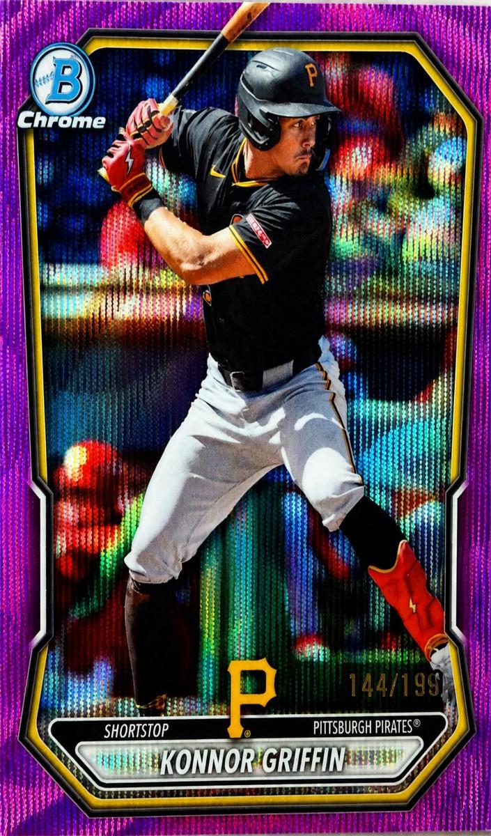 2026 Bowman Baseball Fuchsia Wave Konnor Griffin #BCP-92