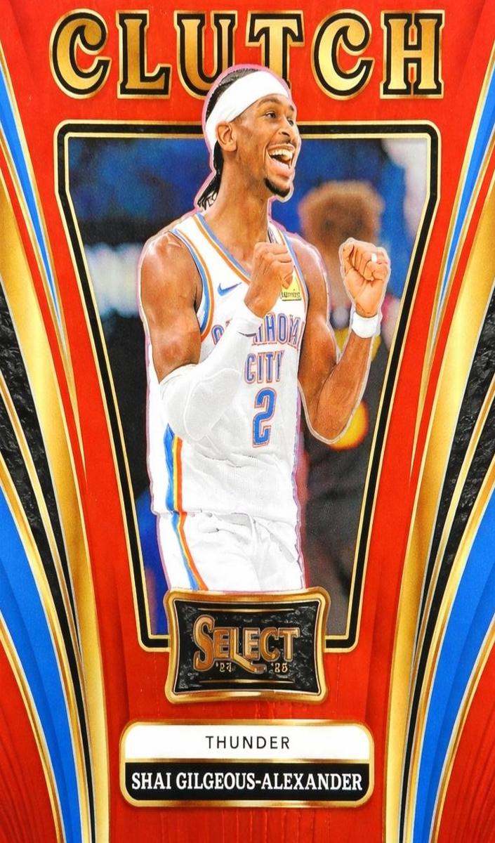 2024 Panini Select Basketball Red Shai Gilgeous-Alexander #7 PSA 9
