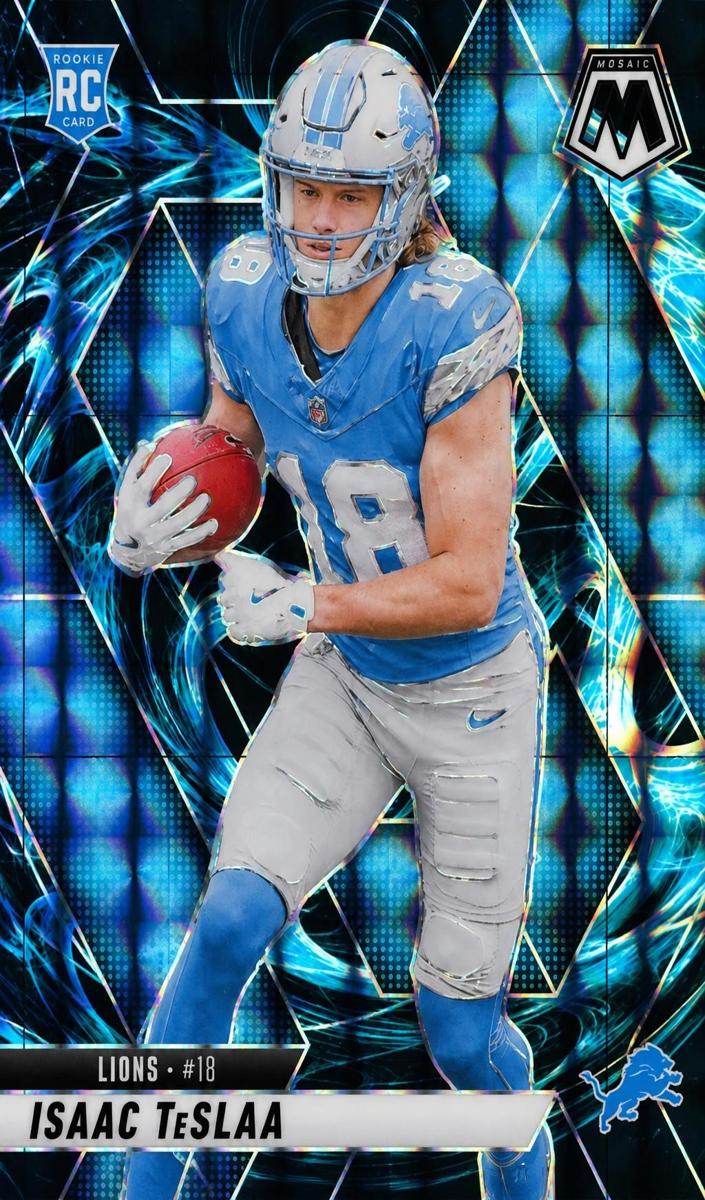 2025 Panini Mosaic Football Genesis Isaac TeSlaa #319