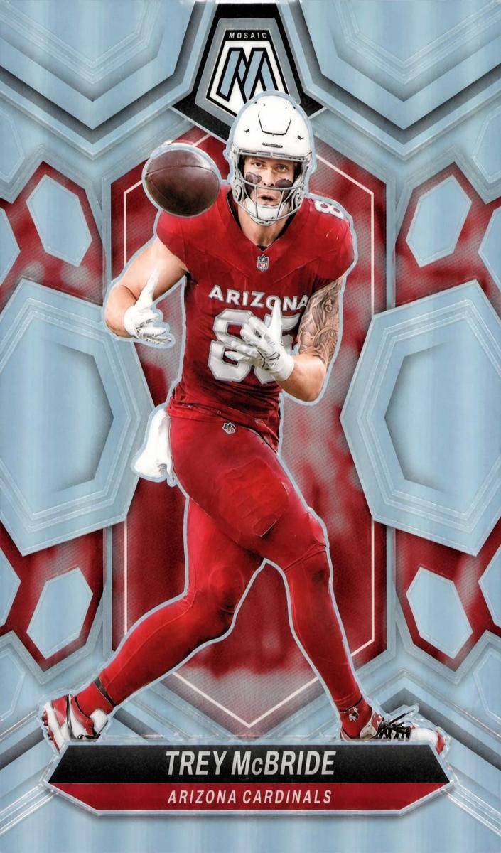 2024 Panini Mosaic Football Silver Trey McBride #5