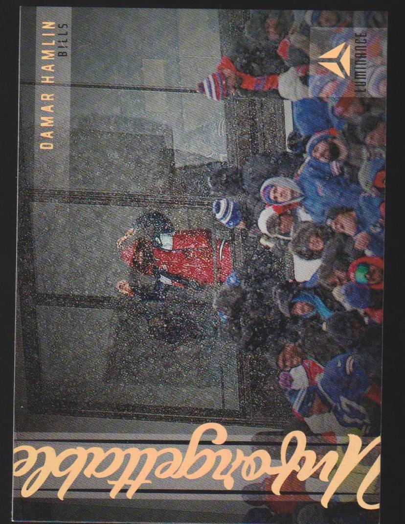 2023 Panini Luminance Football Damar Hamlin #U-20