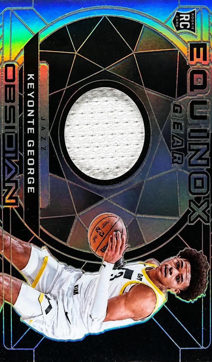 2023 Panini Obsidian Basketball Keyonte George #EG-KGE