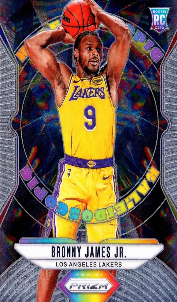 2024 Panini Prizm Basketball Bronny James Jr. #17 PSA 9