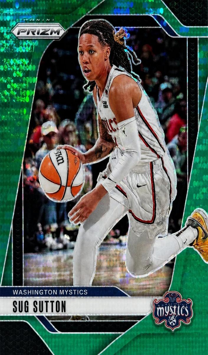 2024 Panini Prizm WNBA Basketball Green Pulsar Sug Sutton #51