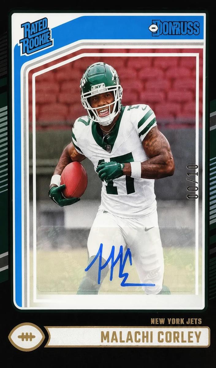 2024 Panini Donruss Football Black Malachi Corley #333
