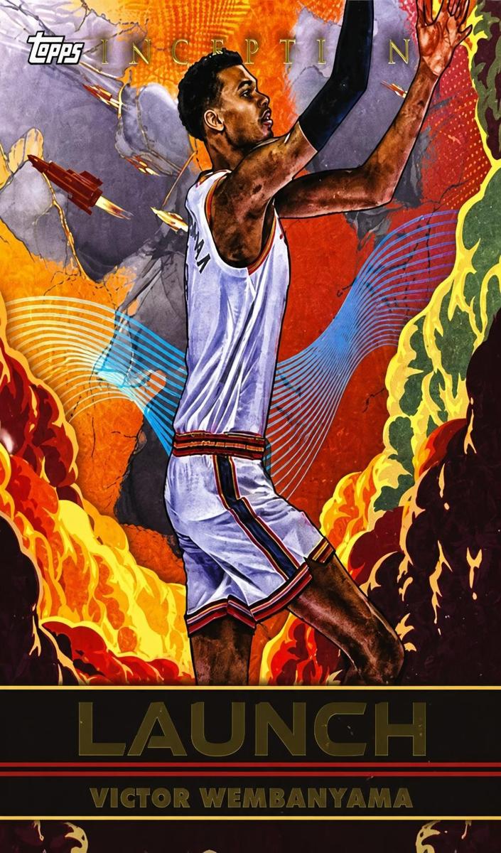 2024 Topps Inception Basketball Victor Wembanyama #LA-VW PSA 8