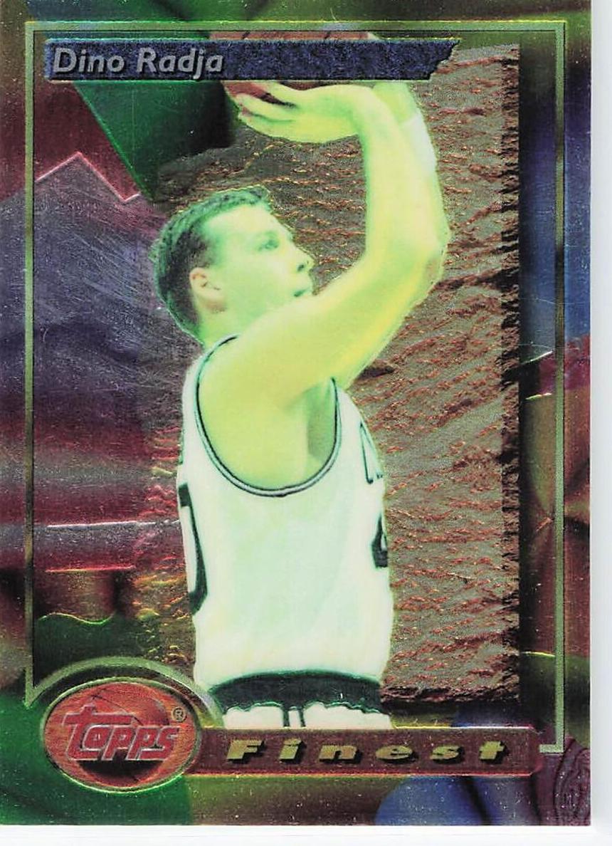 1993 Topps Finest Basketball Dino Radja #172 PSA 10