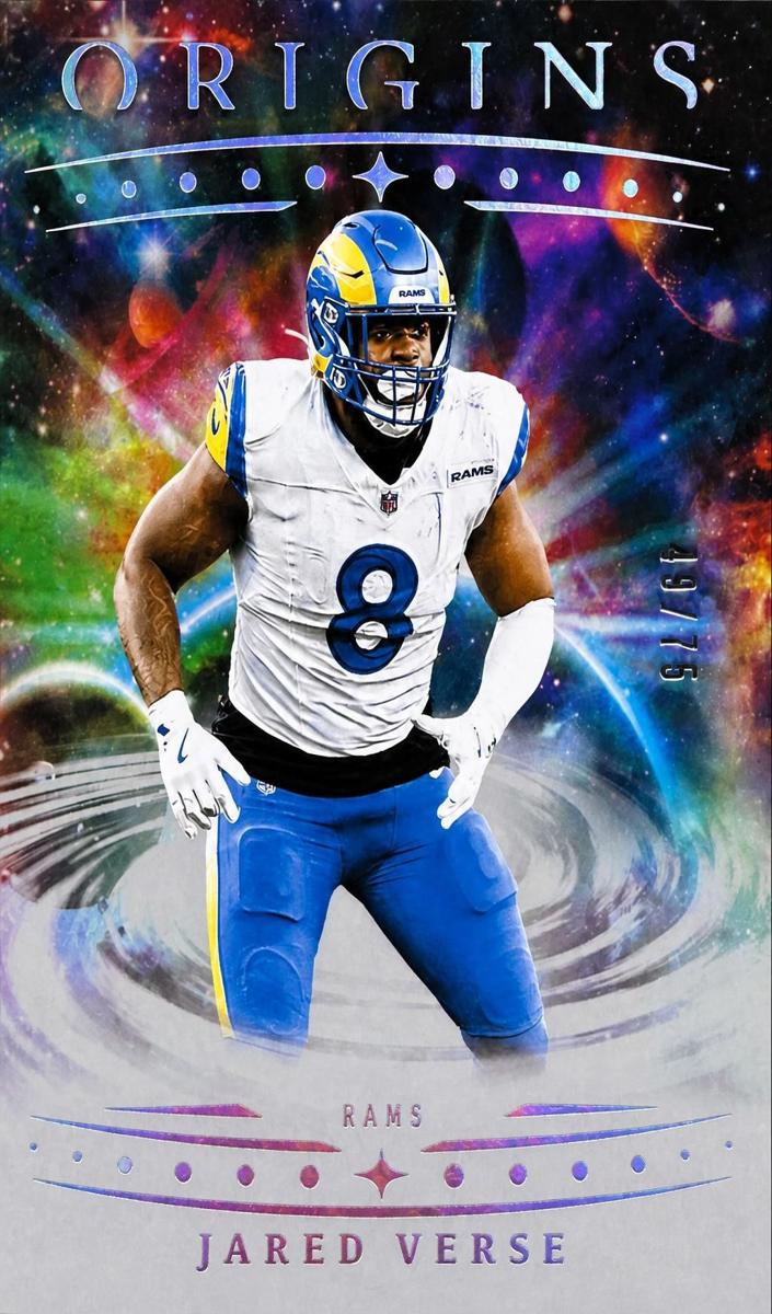 2025 Panini Origins Football Silver Jared Verse #26