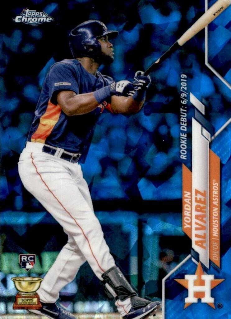 2020 Topps Chrome Update Sapphire Baseball Yordan Alvarez #U-300 PSA 10