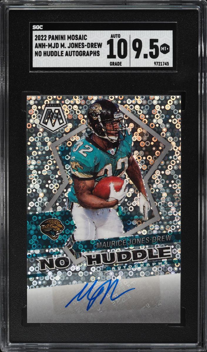 2022 Panini Mosaic Football Maurice Jones-Drew #ANH-MJD SGC 9.5