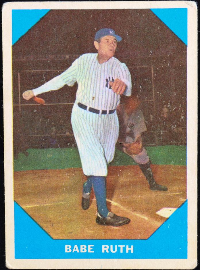 1960 Fleer Baseball Greats Baseball Babe Ruth #3
