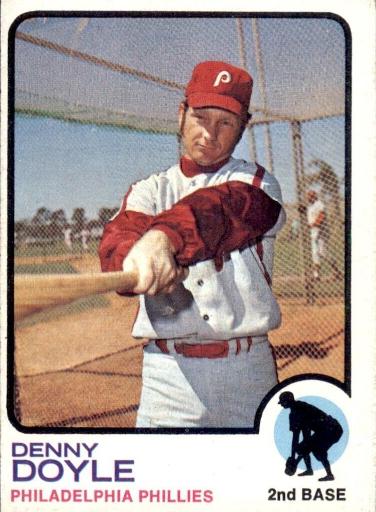 1973 Topps Baseball Denny Doyle #424