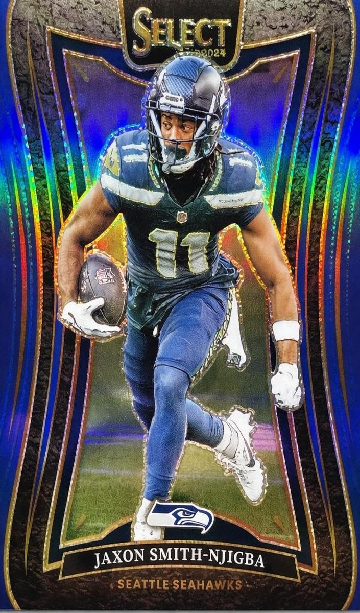 2024 Panini Select Football Blue Jaxon Smith-Njigba #349