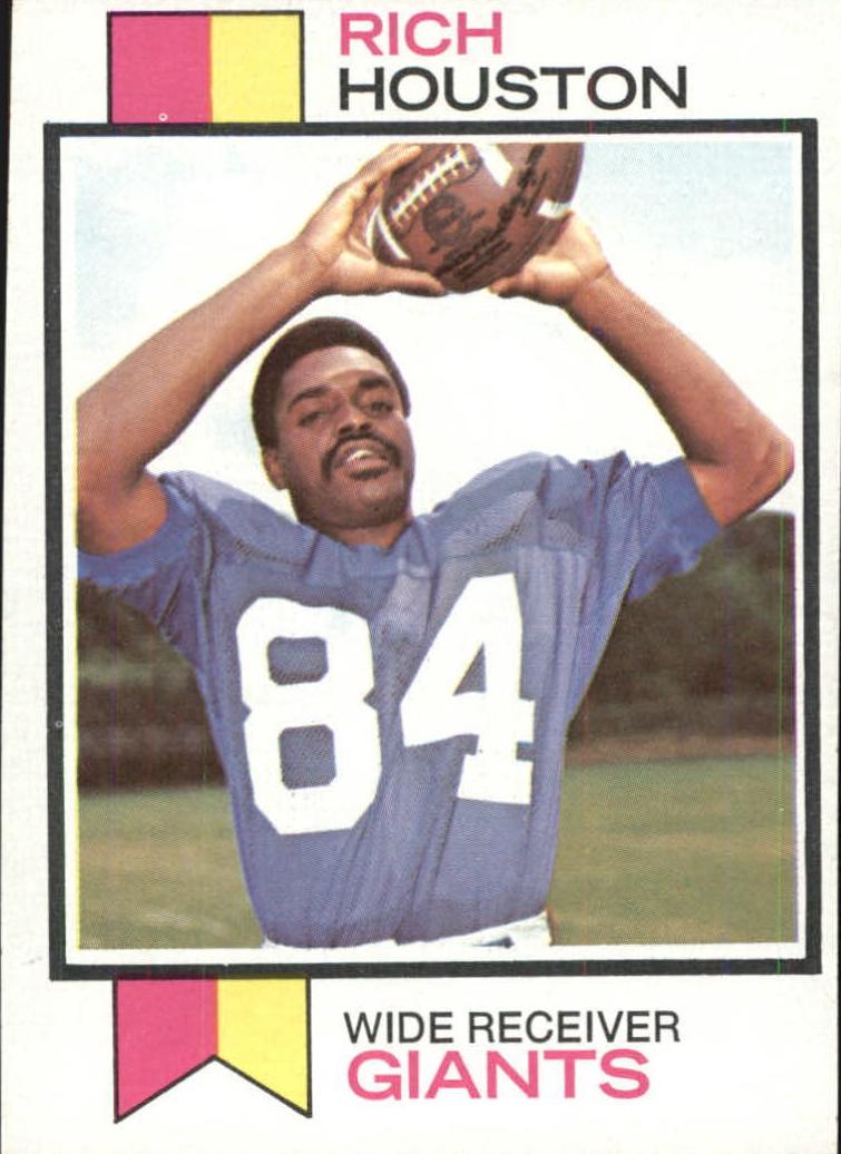 1973 Topps Football Rich Houston #391 PSA 9