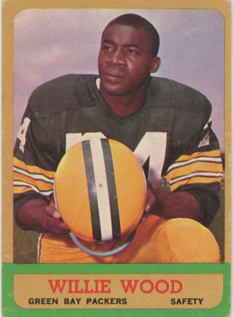1963 Topps Football Willie Wood #95