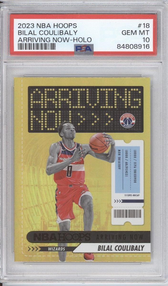 2023 Panini Hoops Basketball Holo Jalen Hood-Schifino #10 PSA 9