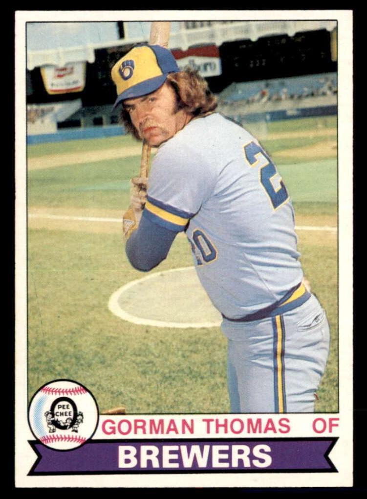 1979 O-Pee-Chee Baseball Gorman Thomas #196