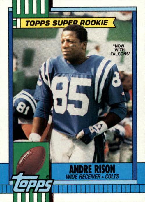 1990 Topps Football Andre Rison #300 PSA 9