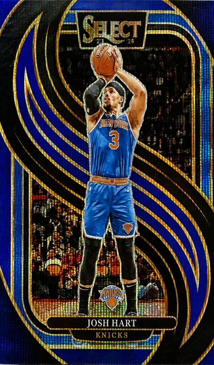 2024 Panini Select Basketball Blue Wave Josh Hart #134