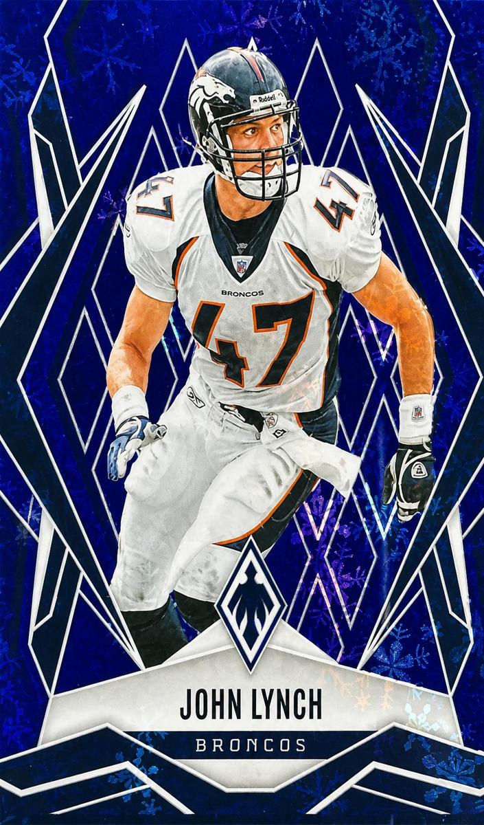 2025 Panini Phoenix Football Blue Winter John Lynch #131