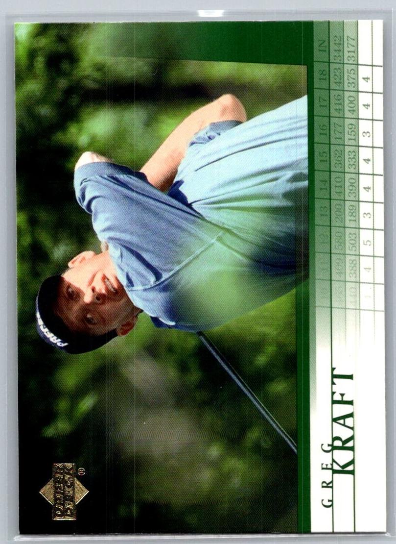 2001 Upper Deck Golf Greg Kraft #48