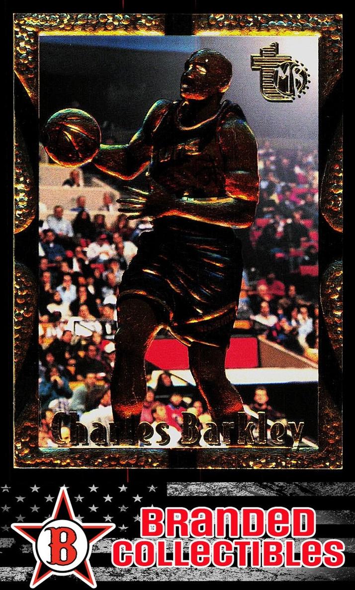 1994 Topps Embossed Basketball Golden Idols Charles Barkley #74