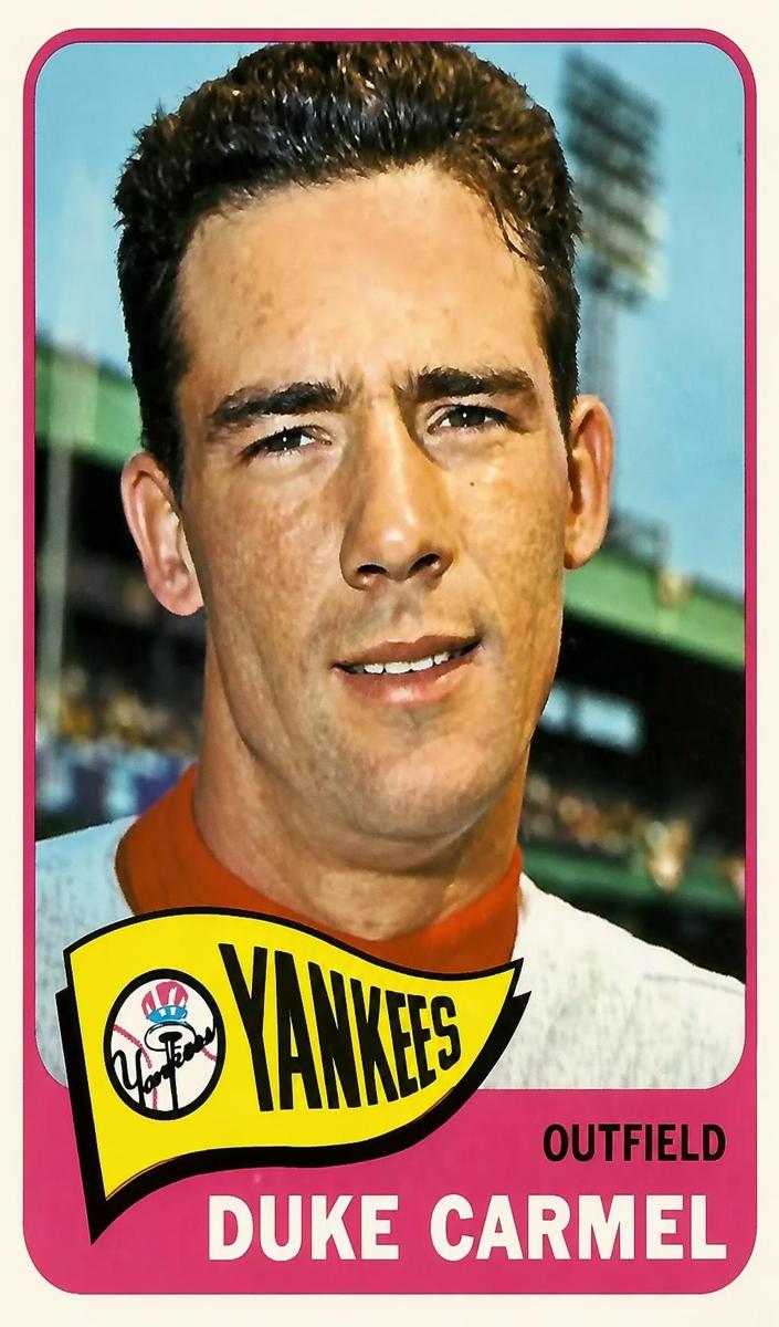 1965 O-Pee-Chee Baseball Duke Carmel #261