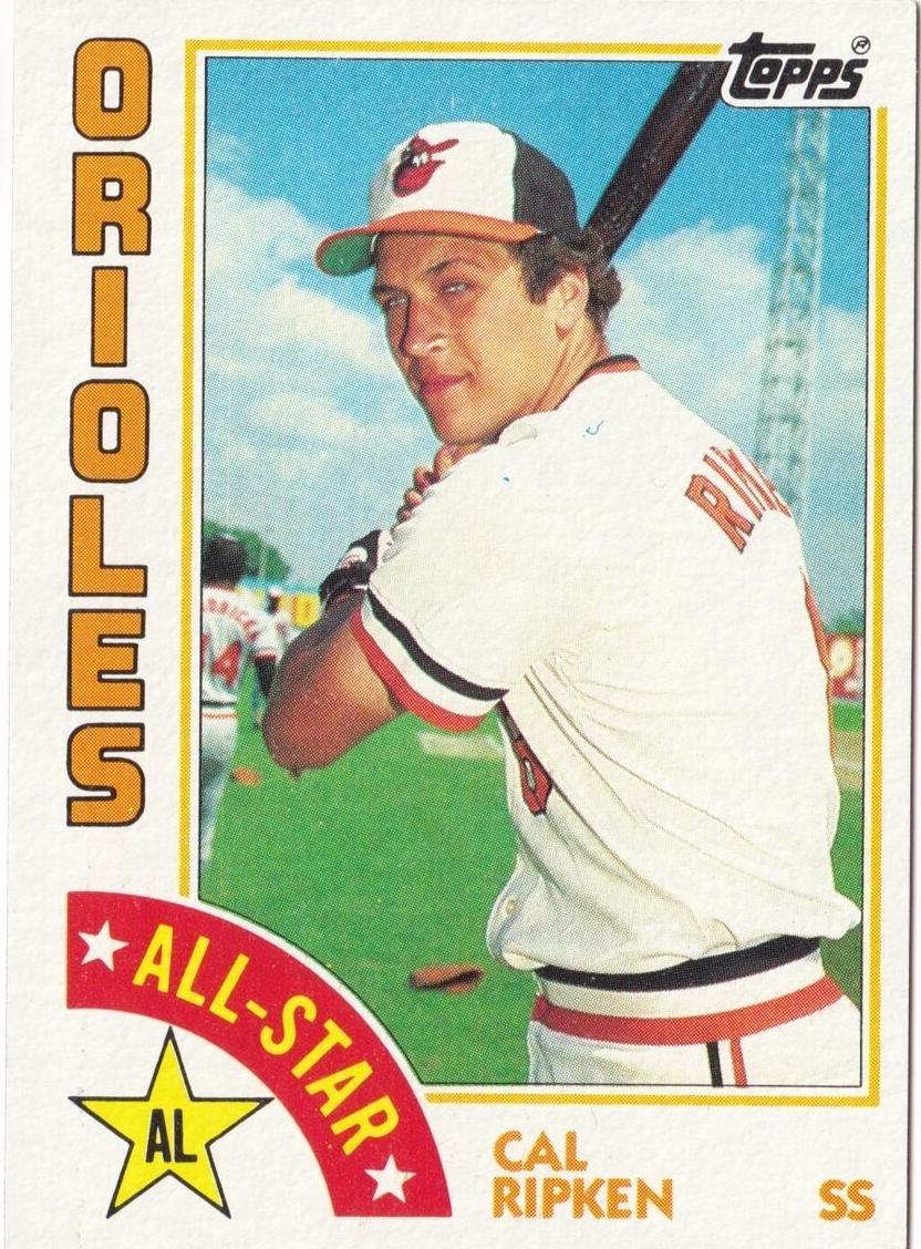 1984 Topps Baseball Cal Ripken #400