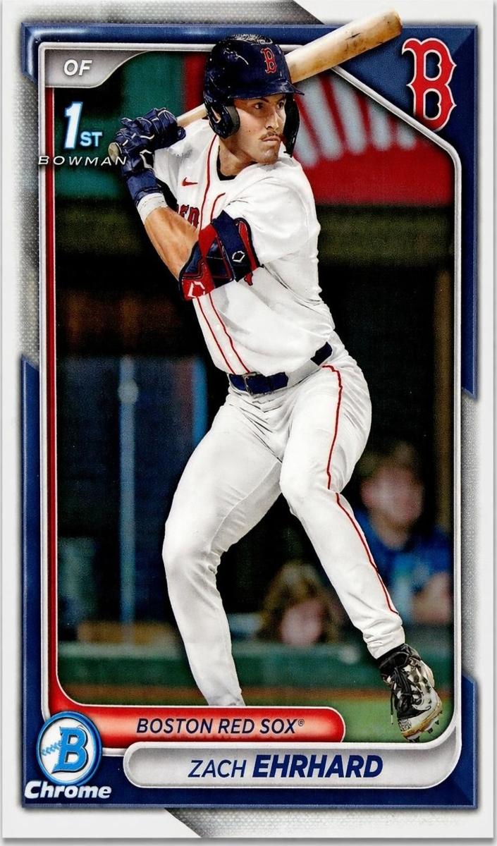 2024 Bowman Draft Chrome Baseball Refractor Zach Ehrhard #BDC-146