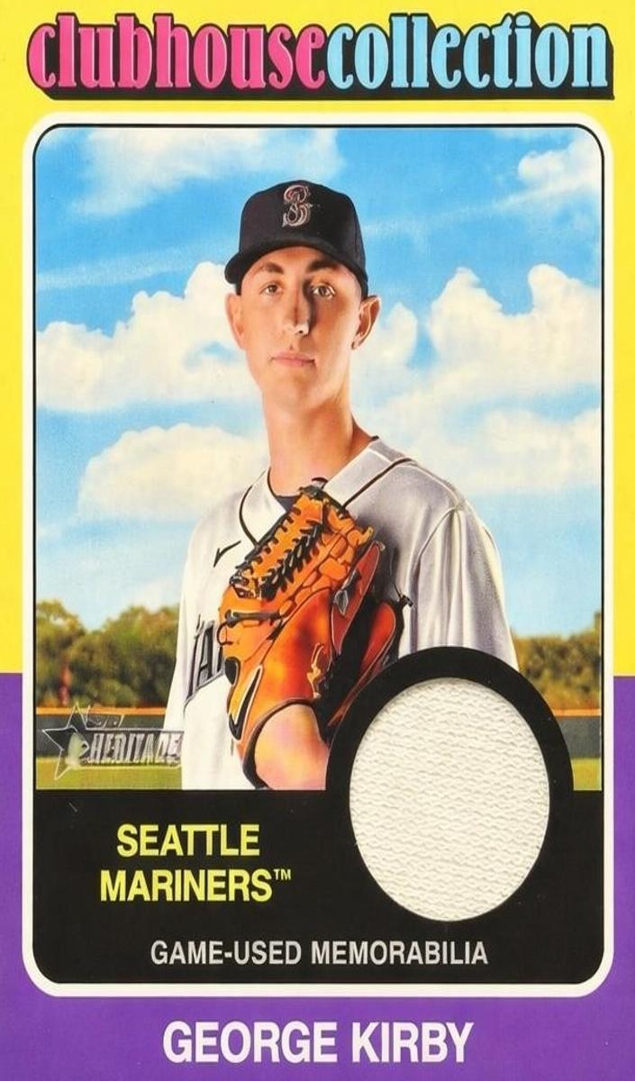 2024 Topps Heritage Baseball George Kirby #CCR-GK