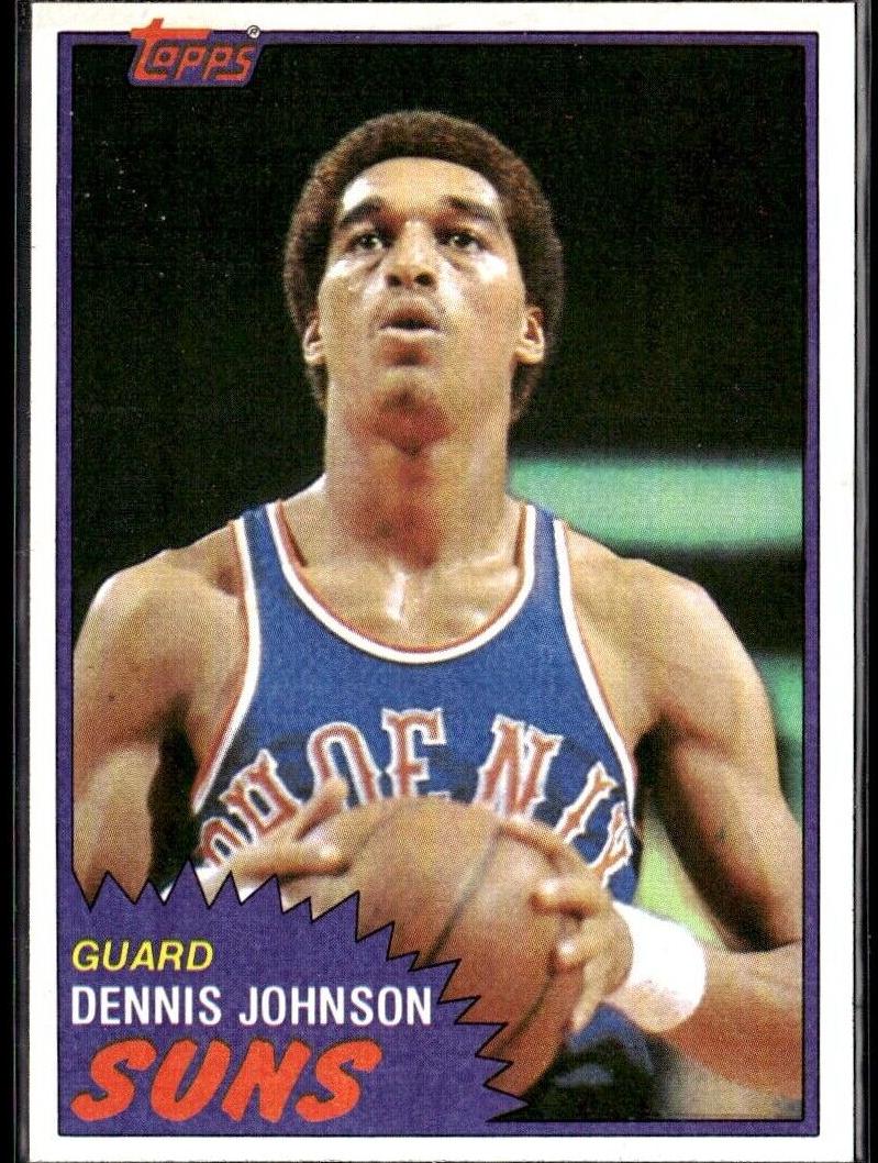 1981 Topps Basketball Dennis Johnson #34 PSA 9