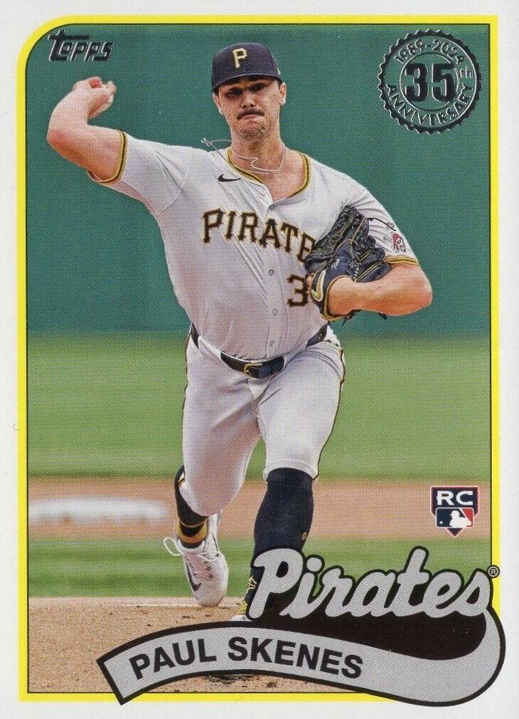 2024 Topps Update Baseball Paul Skenes #89US-46