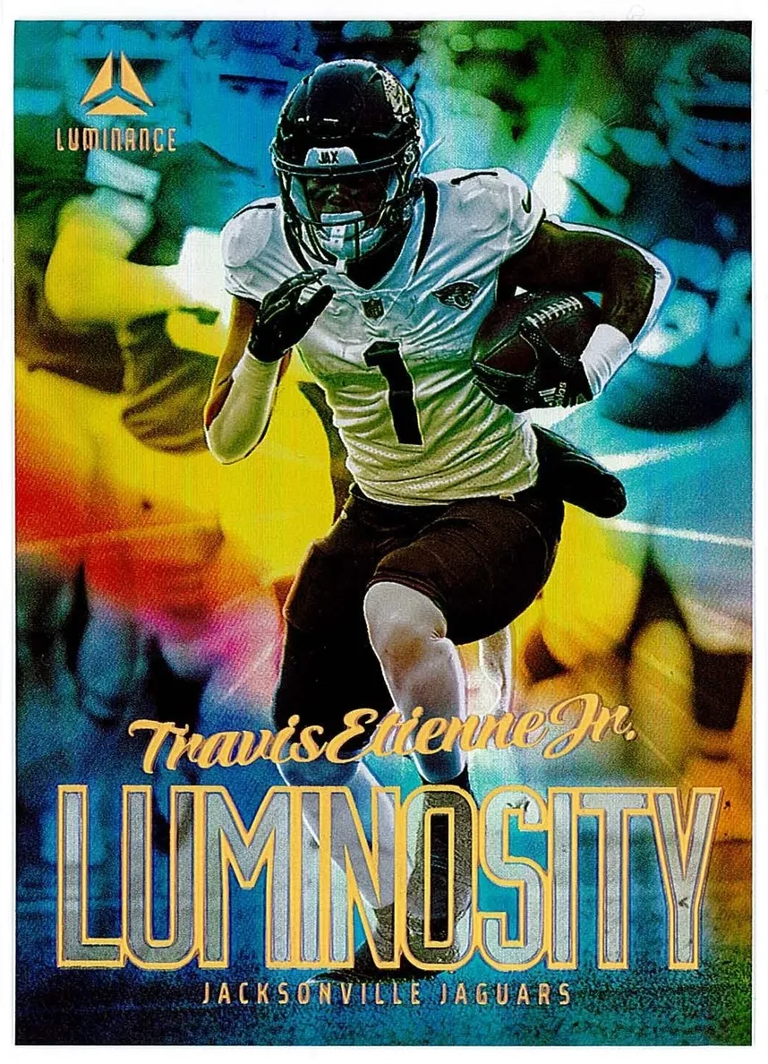 2023 Panini Luminance Football Travis Etienne Jr. #LUM-20 PSA 10