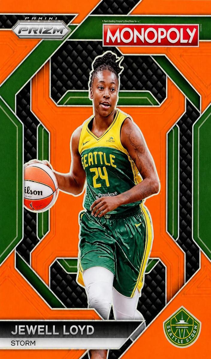 2024 Panini Prizm Monopoly WNBA Basketball Orange Jewell Loyd #WNBA24