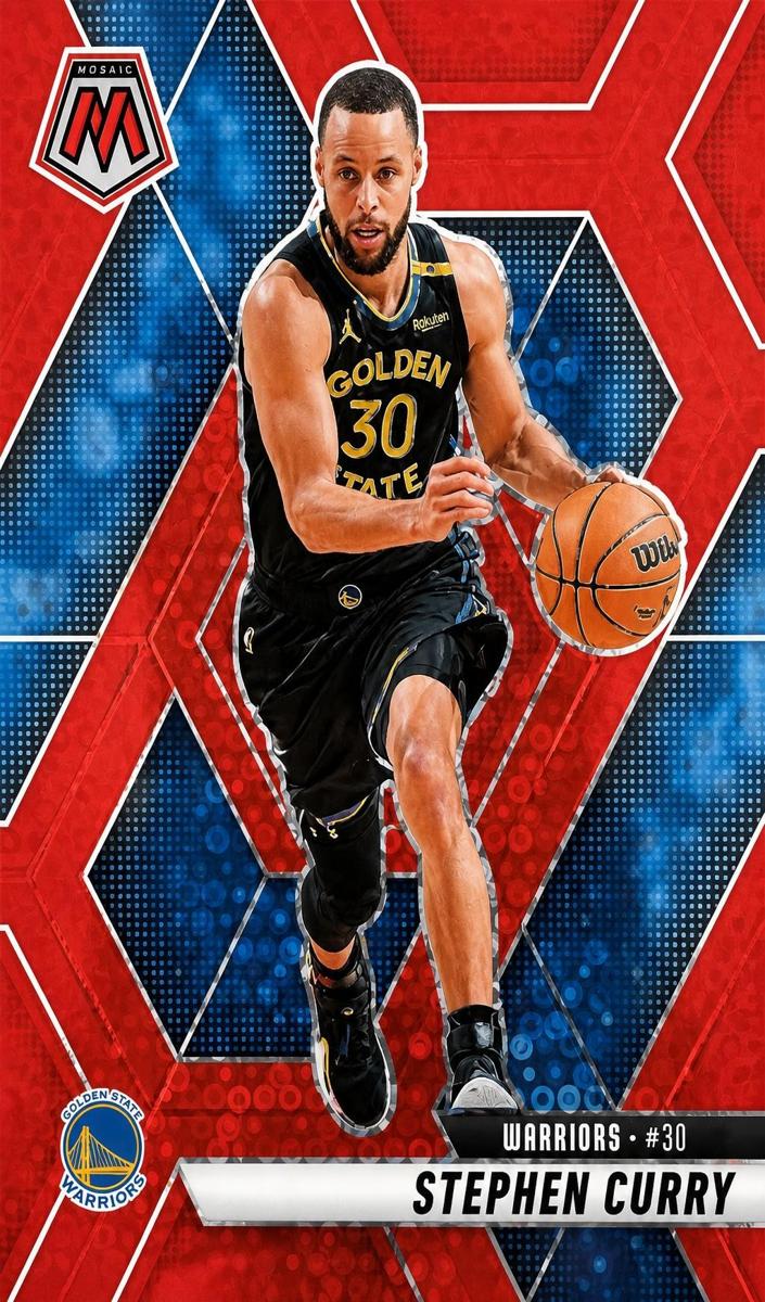 2024 Panini Mosaic Basketball Fast Break Red Stephen Curry #163 PSA 10