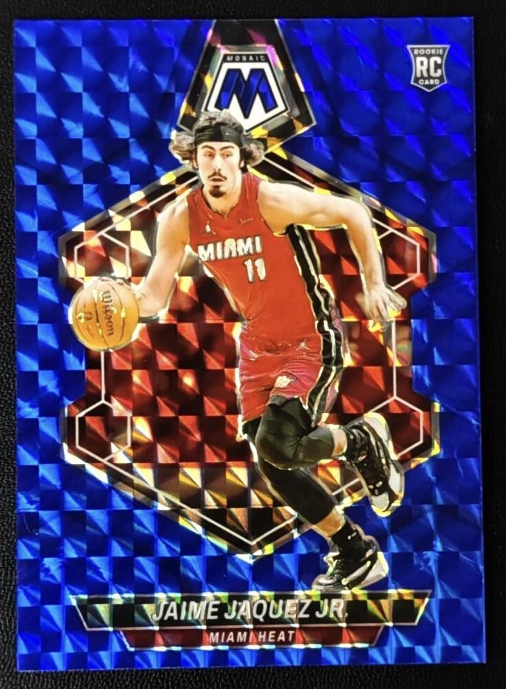 2023 Panini Mosaic Basketball Blue Jaime Jaquez Jr. #246