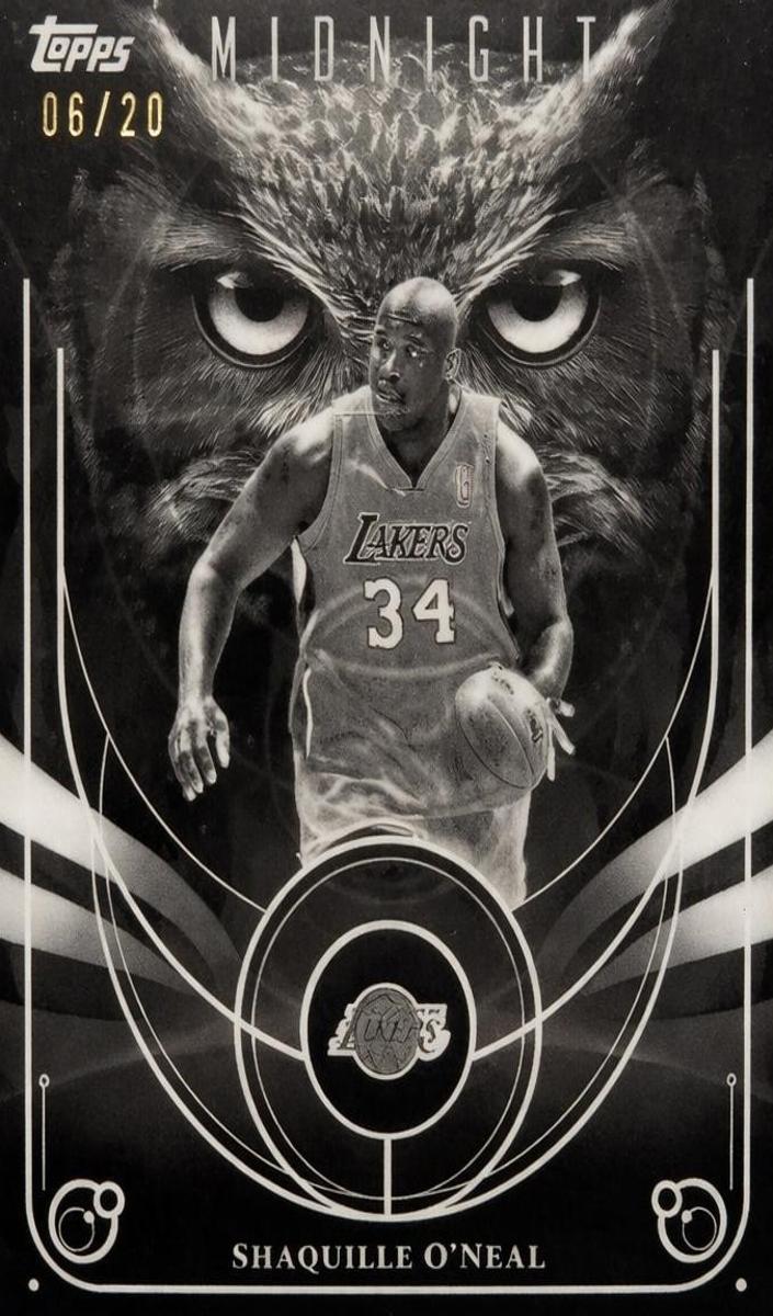 2025 Topps Midnight Basketball Equinox Shaquille O'Neal #NO-14