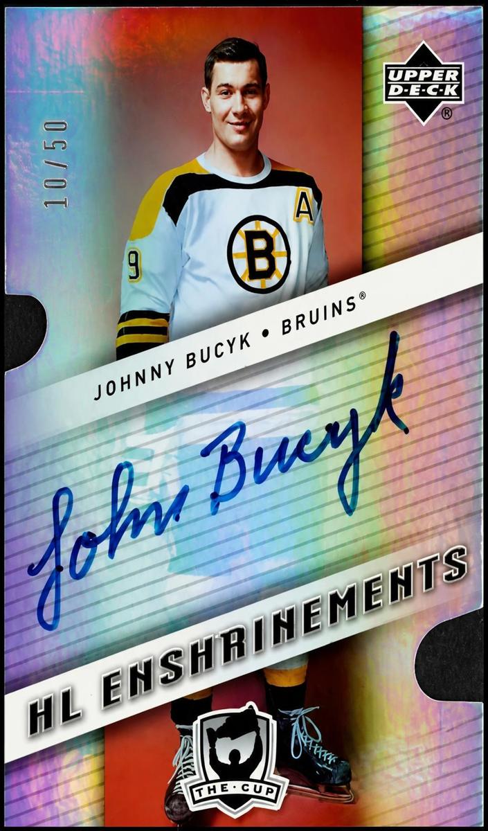 2006 Upper Deck The Cup Hockey Johnny Bucyk #E-JB