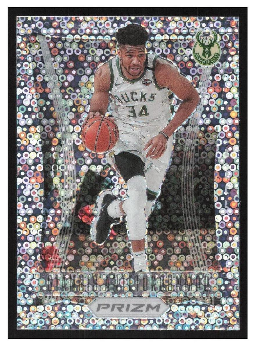 2020 Panini Prizm Basketball Fast Break Prizm Giannis Antetokounmpo #15