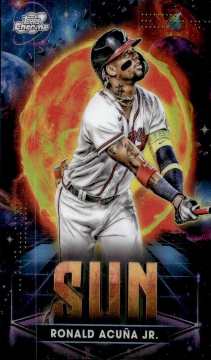 2025 Topps Cosmic Chrome Baseball Ronald Acuna Jr. #PPS-3 PSA 9