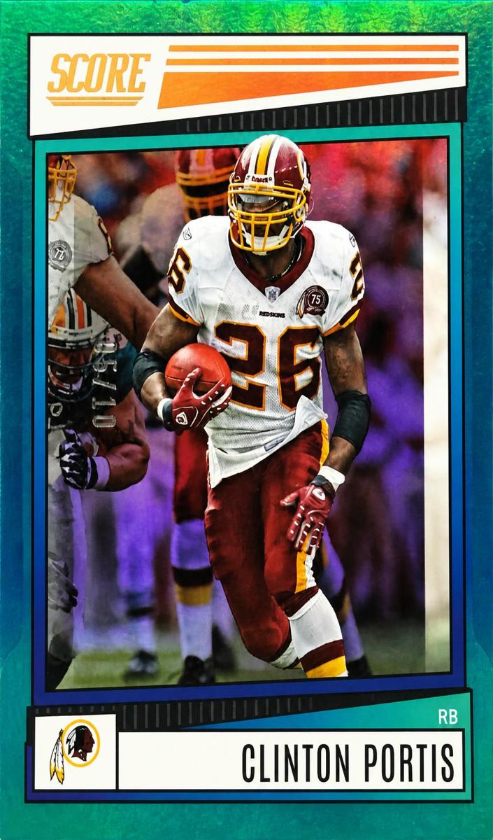2022 Panini Score Football Clinton Portis #260