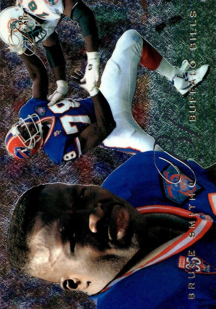 1995 Flair Football Bruce Smith #21 PSA 10