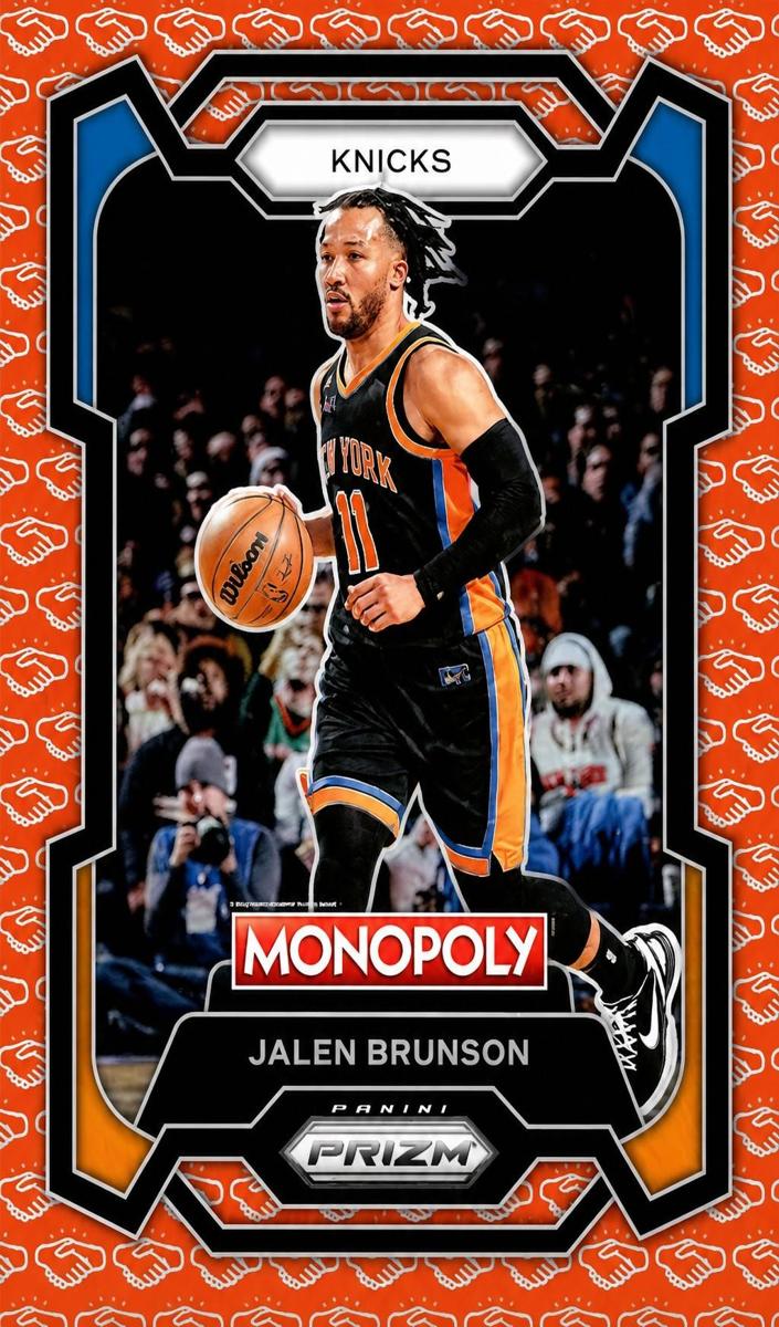 2023 Panini Prizm Monopoly Basketball Deal Jalen Brunson #59 PSA 9